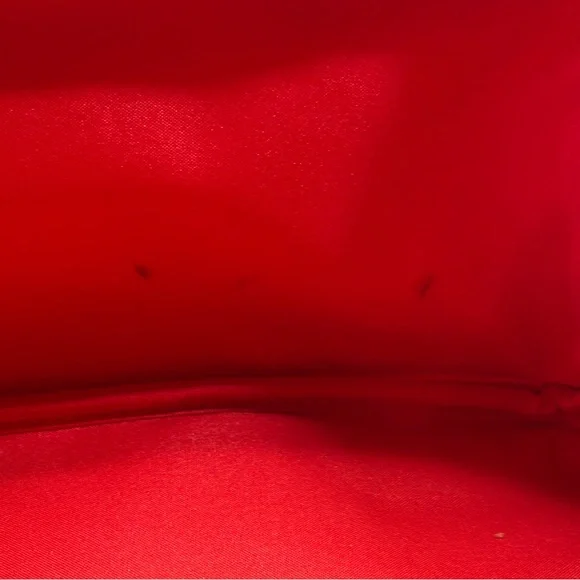 2 Estee Lauder Bags Double Train Case Red Velvet Professional Hard Zipper Bow - Picture 9 of 16